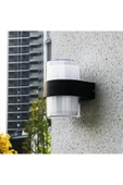 12 W İki Yönlü Led Duvar Aplik - Gün Işığı (3000K) - Siyah - IP54 - CT-7048 - 2
