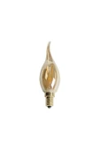 Rustik Led Kıvrık Buji Ampul E14 Amber 4w - 1