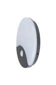 Ct-7092 12w Sensörlü Ledli Bahçe Armatürü 4000k Ilık Beyaz Sıva Üstü - 1