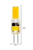 Ct-4252 5w 12v Ledli Kapsül Ampul 6500k Beyaz G4 Duylu Iğne Ayak - 4