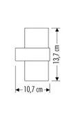 Ct-7048 Bora 12w Sıva Üstü Led Aplik Günışığı - 4