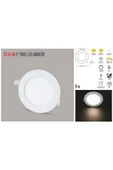 9 Watt Slim Led Panel Gün Işığı Metal Kasa - 2