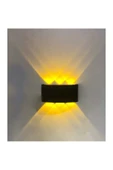 Ct-8011 12 Watt Haiti Siyah Kasa Aplik Amber - 1