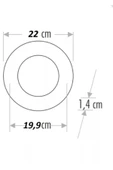 Ct 5129 Led Spot 18w 3200k Gün Işığı - 2
