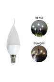 Ct-4084 8w Buji Led Ampul Kıvrık 3200k Günışığı E14 thumbnail 2