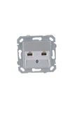 Byobu Parlak Gümüş Data-nümeris Telefon Priz (cat3-cat6) Çerçevesiz - 2