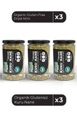 Organik Glutensiz Kuru Nane 30 Gr x3 / Organic Gluten-Free Dried Mint 30 Gr x3 - 1