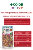 Organik Ruşeymli Sebzeli Boncuk 250 gr 3 Paket Organic Wheat Grain Vegetable Beads 250 gr 3 pack - 3