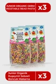 Organik Ruşeymli Sebzeli Boncuk 250 gr 3 Paket Organic Wheat Grain Vegetable Beads 250 gr 3 pack - 1