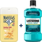 Listerine Cool Mint 250 ml + LPM Vanilya Sütü Duş Jeli 250ml - 1