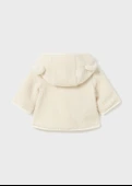 Mayoral Krem Bebek Yünlü Mont - 3