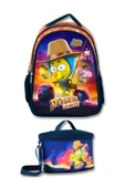Kral Şakir Devler Uyandı Lisanslı İlkokul Seti Sırt Çantası Beslenme Çantası - 1