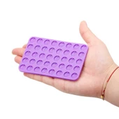 Silikon Epoksi Bileklik Kolye Tespih Harf Pulu Kalıbı Tek Delikli 9636 - 2