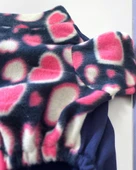 Heart Bites Kalın Penye Köpek Tulum Pijama - 4