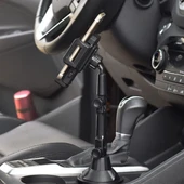 BUFFER® Teleskopik Araç Bardak Yerine Giren Telefon Tutucu - 5