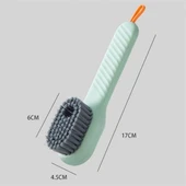 BUFFER® Çok Amaçlı Deterjan Hazneli Pratik Ayakkabı, Bot Temizleme Yıkama Fırçası - 7