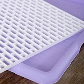 Pratik Lavabo Tezgah Üstü Bulaşık Kurutmalığı Süzmatik 22x40 cm - 4