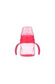 Yumuşak Uçlu Kulplu Eğitici Bardak 160 Ml Pembe 6 Ay+ - 1