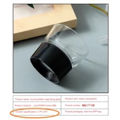 Büyüteç 10x Kuyumcu Saat Tamir Büyüteci Kumaş Büyüteci Yakın Büyüteç Göz Büyüteci - 2