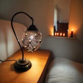 Anans Modeli Deveboynu Masa Üstü Lamba - 1