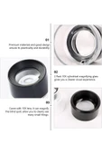 Büyüteç 10x Kuyumcu Saat Tamir Büyüteci Kumaş Büyüteci Yakın Büyüteç Göz Büyüteci - 7