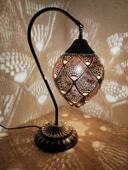 Anans Modeli Deveboynu Masa Üstü Lamba - 5