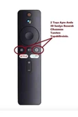 XIAOMI Netflix Yotube TUŞLU Ses Komutlu Uyumlu Kumanda - 2