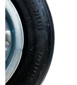 El Arabası Kauçuk Yük Taşıma Tekeri Burçlu Dubleks Dolgu Teker 350x70 mm - 2
