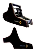 Renault Broadway R9/11 Spring Fairway Flash Torpido Orta Konsol Koruma Halısı Yan Kaplama Kumaşı - 4