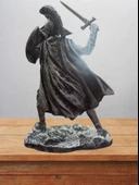 Akhilleus Biblo 19 Cm Mitolojik Kahraman Heykel Dekor Hediyelik Eşya - 4
