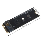 M.2 NGFF SSD Lenovo ThinkPad X1 karbon 20 + 6pin 26Pin SSD adaptör kartı Çevirici thumbnail 1