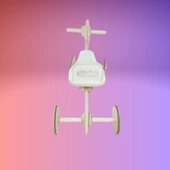 Montessori Çocuk Denge Bisikleti 2-6 Yaş / MDF Tavşan Başlıklı Tasarım - 8