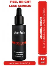 the fair. AHABHA Peel Bright Vegan Leke Giderici Cilt Serumu 4 AHA+ 0.5 BHA 30 ml - 1