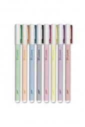 SCRIKSS JEL KALEM SMOOTHIE 0.7MM 8 LI KARISIK SET - 1