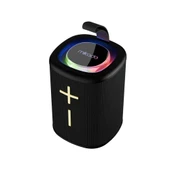 MIKADO MD-26BT, 6W, Tasinabilir, USB/AUX/BT/TF, RGB Isikli, 1200mAh, IPX66 Su Geçirmez, Bluetooth Speaker Siyah - 5