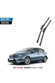 Velonova TOYOTA AURİS 2013-2018 2'li Ön Cam Sileceği Sağ Sol Silecek Takımı Muz Silecek thumbnail 1