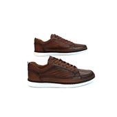 Voyager M012 Taba Hakiki Yumuşak Deri Erkek Ayakkabı - 5