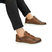 Voyager M012 Taba Hakiki Yumuşak Deri Erkek Ayakkabı - 1