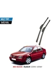 Velonova VOLKSWAGEN BORA 1998-2002 2'li Ön Cam Sileceği Sağ Sol Silecek Takımı Muz Silecek thumbnail 1