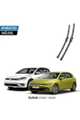 Velonova VOLKSWAGEN GOLF 7 2013-2020 2'li Ön Cam Sileceği Sağ Sol Silecek Takımı Muz Silecek thumbnail 1