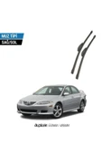 Velonova MAZDA 6 2002-2007 2'li Ön Cam Sileceği Sağ Sol Silecek Takımı Muz Silecek thumbnail 1