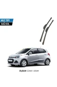 Velonova HYUNDAİ İ10 2008-2015 2'li Ön Cam Sileceği Sağ Sol Silecek Takımı Muz Silecek - 1