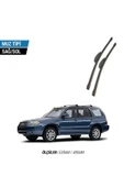 Velonova SUBARU FORESTER 2008-2012 2'li Ön Cam Sileceği Sağ Sol Silecek Takımı Muz Silecek thumbnail 1