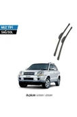 Velonova HYUNDAİ TUCSON 2005-2010 2'li Ön Cam Sileceği Sağ Sol Silecek Takımı Muz Silecek thumbnail 1