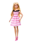Mattel Barbie 65.Yıl Özel Pembe ELbiseli Bebek Hth66 - 3