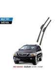 Velonova KİA SORENTO 2002-2009 2'li Ön Cam Sileceği Sağ Sol Silecek Takımı Muz Silecek thumbnail 1