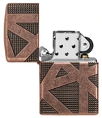 Zippo Geometric 360 Dizayn Armor® Kasa Çakmak - 6
