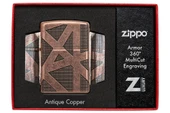Zippo Geometric 360 Dizayn Armor® Kasa Çakmak - 4