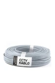 Kamera Montaj Kablosu 100 Metre 2+1 Kablo 0,50mm - 1