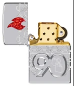 Zippo 90. Yıl Özel Koleksiyonu Armor® Kasa Çakmak - 7